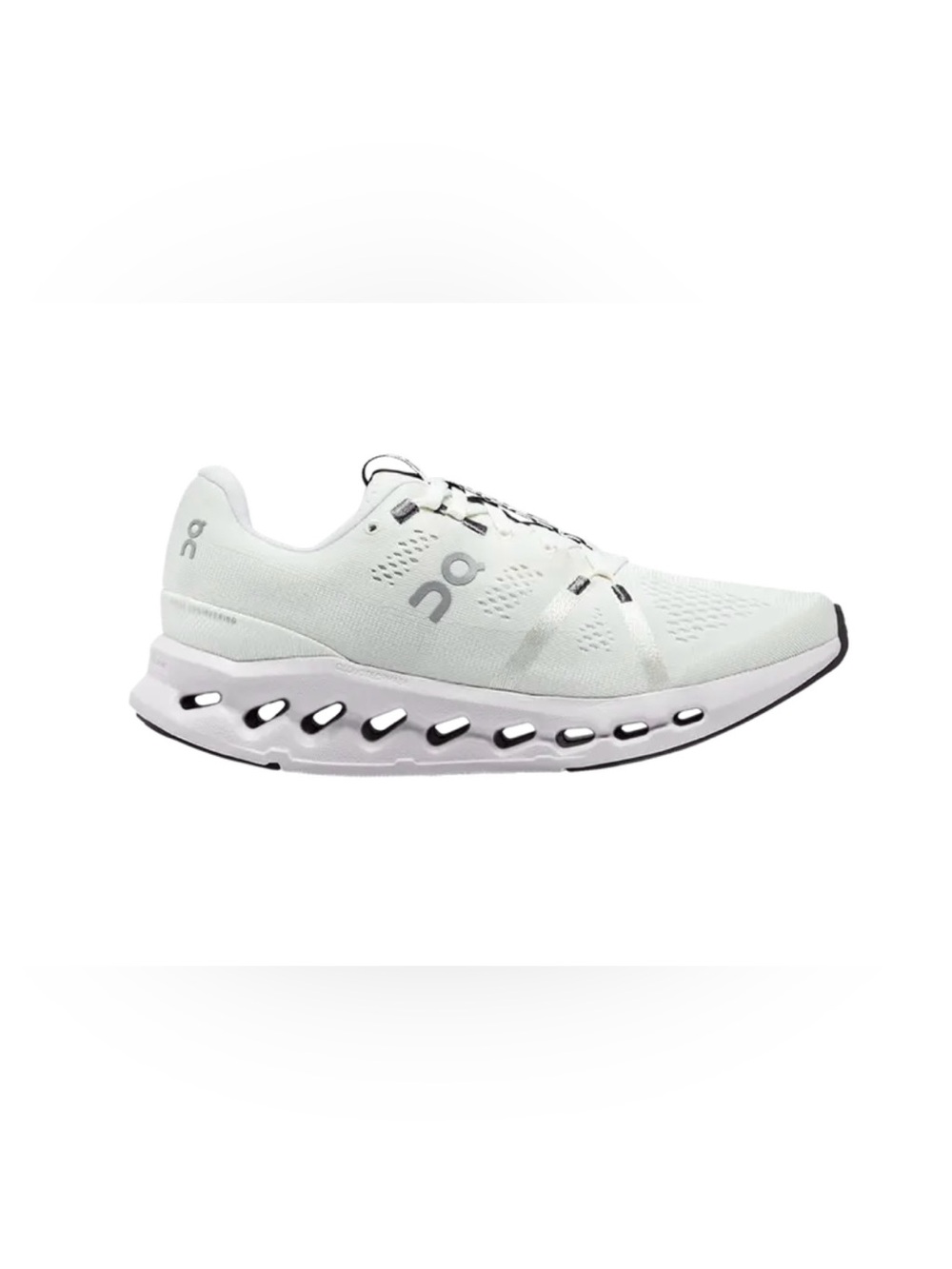 ON Wmns Cloudsurfer 'White Frost size 10